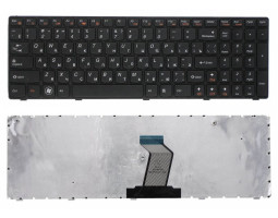 Клавиатура для ноутбука Lenovo IdeaPad (Z560, Z565, G570, G770) Black, (Black Frame), UA Клавиатура для ноутбука Lenovo IdeaPad (Z560, Z565, G570, G770) Black, (Black Frame), UA