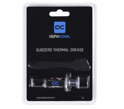 Термопаста Alphacool Subzero, 1 г, шприц, 16 Вт/ мК, -50°C /  +200°C (4250197130080)