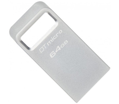 USB 3.2 Flash Drive 64Gb Kingston DataTraveler Micro, Silver, металевий корпус (DTMC3G2/ 64GB) USB 3.2 Flash Drive 64Gb Kingston DataTraveler Micro, Silver, металевий корпус (DTMC3G2/ 64GB)