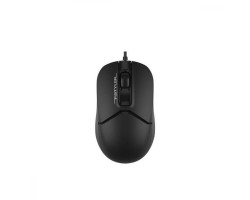 Мышь A4Tech Fstyler FM12T, Black, USB, оптическая, 1200dpi, 3 кн., 1.5 м, адаптер Type-C