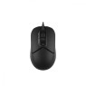 Мышь A4Tech Fstyler FM12T, Black, USB, оптическая, 1200dpi, 3 кн., 1.5 м, адаптер Type-C