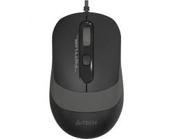 Мышь A4Tech Fstyler FM10T, Grey, USB, оптическая, 1600dpi, 3 кн., 1.5 м, адаптер Type-C