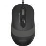 Мышь A4Tech Fstyler FM10T, Grey, USB, оптическая, 1600dpi, 3 кн., 1.5 м, адаптер Type-C