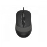 Мышь A4Tech Fstyler FM10ST, Grey, USB, оптическая, бесшумная, 1600dpi, 3 кн., 1.5 м, адаптер Type-C