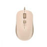 Мышь A4Tech Fstyler FM26S, Cafe Latte, USB, оптическая, бесшумная, 1600dpi, 3 кн., 1.5 м, подсветка