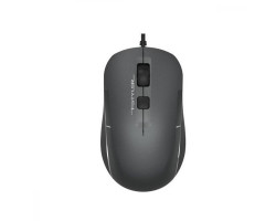 Мышь A4Tech Fstyler FM26S, Smoky Grey, USB, оптическая, бесшумная, 1600dpi, 3 кн., 1.5 м, подсветка