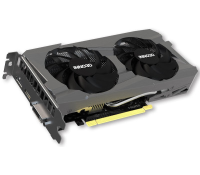 Видеокарта GeForce RTX 3050, Inno3D, TWIN X2, 8Gb GDDR6, 128-bit, (N30502-08D6-1711VA41) Видеокарта GeForce RTX 3050, Inno3D, TWIN X2, 8Gb GDDR6, 128-bit, (N30502-08D6-1711VA41)