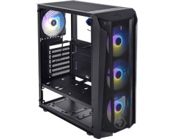 Корпус Qube BOREY Black, без БЖ, Mini Tower, (BOREY_F5NU3)