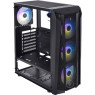 Корпус Qube BOREY Black, без БЖ, Mini Tower, (BOREY_F5NU3)