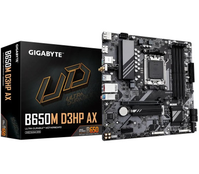 Материнська плата AM5 Gigabyte B650M D3HP AX, MicroATX Материнська плата AM5 Gigabyte B650M D3HP AX, MicroATX