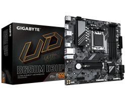 Мат. плата AM5 Gigabyte B650M D3HP, 4xDDR5, 7xUSB3.2/ 6xUSB2.0, HDMI/ 2xDP, MicroATX