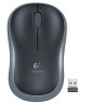 Мышь Logitech M185, Grey/ Black, USB, wireless, оптическая, 1000 dpi, 3 кнопки, 1xAA (910-002235)