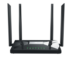 Роутер Netis NC65 AC1200, Wi-Fi 802.11b/ g/ n/ a/ ac, до 300/ 867 Mb/ s, 2.4GHz/ 5GHz, 1 LAN 10/ 100/ 1000 Mb