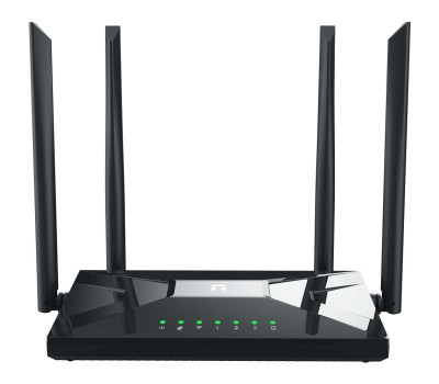 Роутер Netis NC65 AC1200, Wi-Fi 802.11b/ g/ n/ a/ ac, до 300/ 867 Mb/ s, 2.4GHz/ 5GHz, 1 LAN 10/ 100/ 1000 Mb