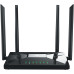 Роутер Netis NC65 AC1200, Wi-Fi 802.11b/ g/ n/ a/ ac, до 300/ 867 Mb/ s, 2.4GHz/ 5GHz, 1 LAN 10/ 100/ 1000 Mb