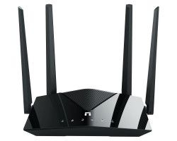Роутер Netis NX10 AX1500, Wi-Fi 802.11ax/ ac/ n/ a, до 300/ 1201 Mb/ s, Wi-Fi 6, 2.4GHz/ 5GHz