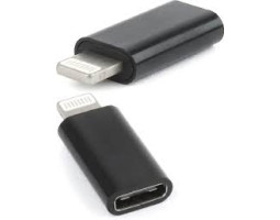 Переходник Type-C > Lightning (Type-C (F) - Lightning (M)), Black, Cablexpert (A-USB-CF8PM-01)