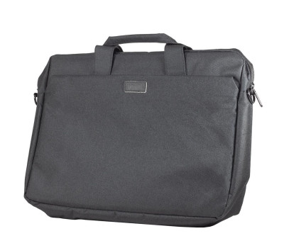 Сумка для ноутбука 16&Prime; Okade T65, Black, нейлон, плечовий ремінь, металева блискавка, велика кишеня 