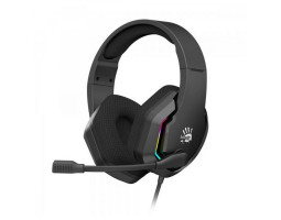 Навушники Bloody G260p Black ігрові, мікрофон, підсвічування 7 кольорів, 3.5 jack, USB, 2м Навушники Bloody G260p Black ігрові, мікрофон, підсвічування 7 кольорів, 3.5 jack, USB, 2м