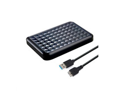 Карман HDD 2,5&Prime; Dynamode, Black, USB 3.0, 1xSATA HDD/ SSD, живлення по USB (DM-CAD-25318)