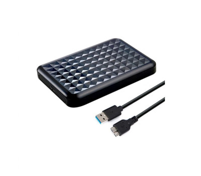 Карман HDD 2,5″ Dynamode, Black, USB 3.0, 1xSATA HDD/ SSD, живлення по USB (DM-CAD-25318) Карман HDD 2,5″ Dynamode, Black, USB 3.0, 1xSATA HDD/ SSD, живлення по USB (DM-CAD-25318)