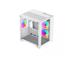 Корпус GameMax Infinity Mini White, без БЖ, Mini Tower, Micro ATX /  Mini ITX, 358х275х373 мм, 3.6кг