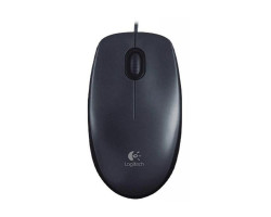 Мышь Logitech M100, Black, USB, оптическая, 1000 dpi, 3 кнопки, 1.8 м (910-006652)
