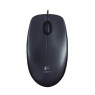 Мышь Logitech M100, Black, USB, оптическая, 1000 dpi, 3 кнопки, 1.8 м (910-006652)