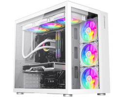 Корпус GameMax Infinity White, без БЖ, Midi-Tower