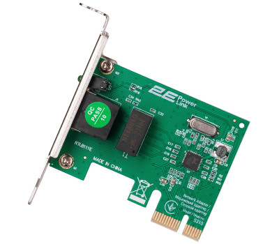 Сетевая карта PCI-E x1, 2E S310, 10/ 100/ 1000 Мбіт/ сек, RTL8111H (2E-S310)