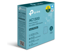 Мережевий адаптер USB TP-Link Archer T3U Nano, Black, 5GHz /  2.4GHz, AC1300 (867 /  400 Мбит/ с), USB -foto2