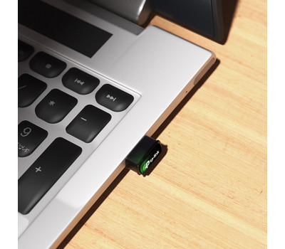 Мережевий адаптер USB TP-Link Archer T3U Nano, Black, 5GHz /  2.4GHz, AC1300 (867 /  400 Мбит/ с), USB 