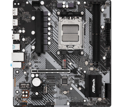 Мат. плата AM5 ASRock B650M-H/ M.2+, 2xDDR5, HDMI/ DP, MicroATX