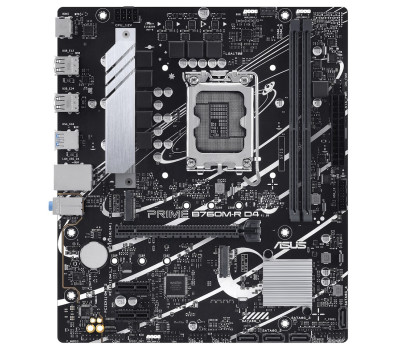 Материнська плата LGA1700, Asus PRIME B760M-R D4, MicroATX Материнська плата LGA1700, Asus PRIME B760M-R D4, MicroATX