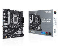 Материнська плата LGA1700, Asus PRIME B760M-R D4, MicroATX