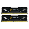 DDR4 8Gb x 2 (16Gb Kit) DDR4, 3200 MHz, Atria Fly, Black, (UAT43200CL18BK2/ 16)