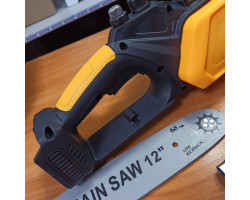 Цепная пила аккумуляторная Electric SAW YELLOW 12&Prime; (21V)-foto6