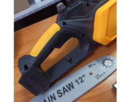 Цепная пила аккумуляторная Electric SAW YELLOW 12&Prime; (21V)-foto6