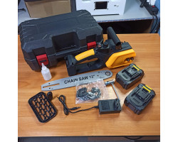 Цепная пила аккумуляторная Electric SAW YELLOW 12&Prime; (21V)-foto3