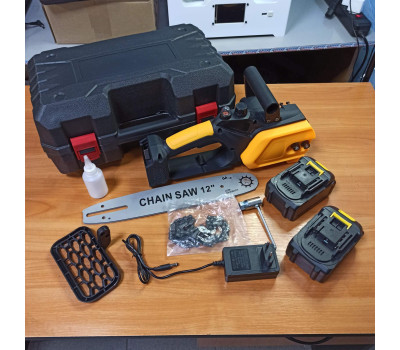 Цепная пила аккумуляторная Electric SAW YELLOW 12″ (21V) Цепная пила аккумуляторная Electric SAW YELLOW 12″ (21V)