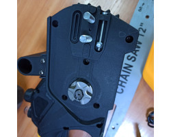 Цепная пила аккумуляторная Electric SAW YELLOW 12&Prime; (21V)-foto4