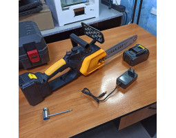 Цепная пила аккумуляторная Electric SAW YELLOW 12″ (21V) Цепная пила аккумуляторная Electric SAW YELLOW 12″ (21V)