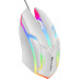 Мышь Skylion F1 White, USB, 3 кнопки, подсветка