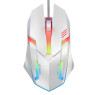 Мышь Skylion F1 White, USB, 3 кнопки, подсветка