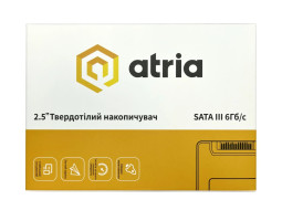 Твердотельный накопитель 128Gb, Atria XT200, SATA3, 2.5
