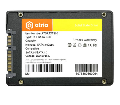 Твердотельный накопитель 128Gb, Atria XT200, SATA3, 2.5