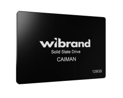 Твердотільний накопичувач 128Gb, Wibrand Caiman, SATA3, 2.5