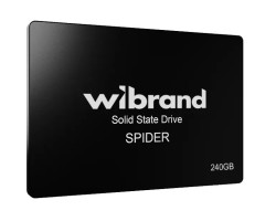 Твердотільний накопичувач 240Gb, Wibrand Spider, SATA3, 2.5