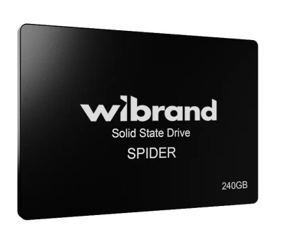 Твердотільний накопичувач 240Gb, Wibrand Spider, SATA3, 2.5 Твердотільний накопичувач 240Gb, Wibrand Spider, SATA3, 2.5