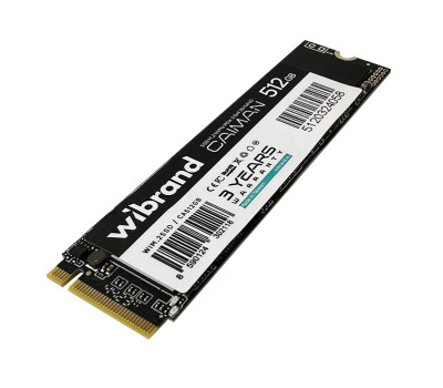 Твердотільний накопичувач M.2 512Gb, Wibrand Caiman, (WIM.2SSD/ CA512GB)
